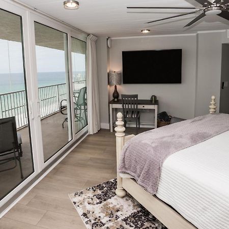New Rental - 3Br 3Ba Corner Beachfront - 2024 Remodel - 3 Pools, Tiki Hut, Gym, Tennis Panama City Beach Eksteriør billede