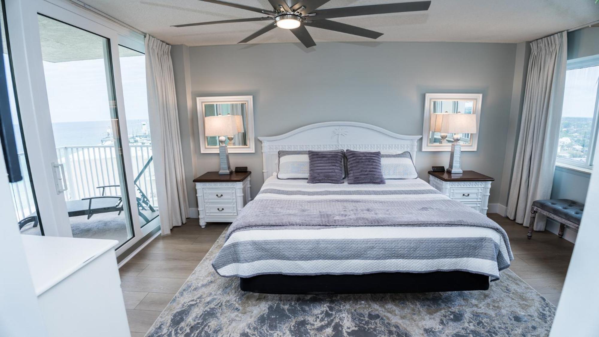 New Rental - 3Br 3Ba Corner Beachfront - 2024 Remodel - 3 Pools, Tiki Hut, Gym, Tennis Panama City Beach Eksteriør billede